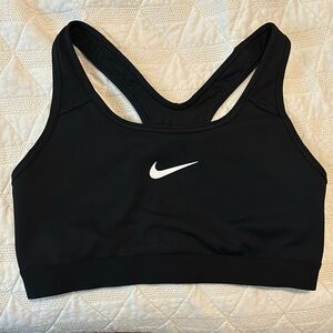 Nike swoosh sports bra